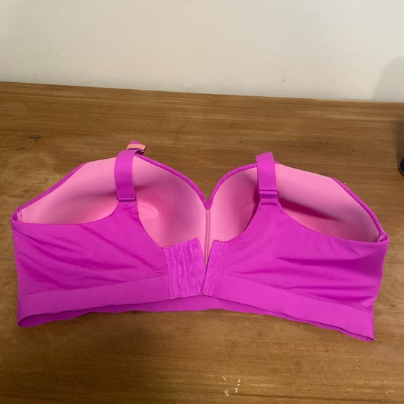 Cacique NWT bright purple comfort bliss lightly lined bra 44DDD - Picture 7 of 7